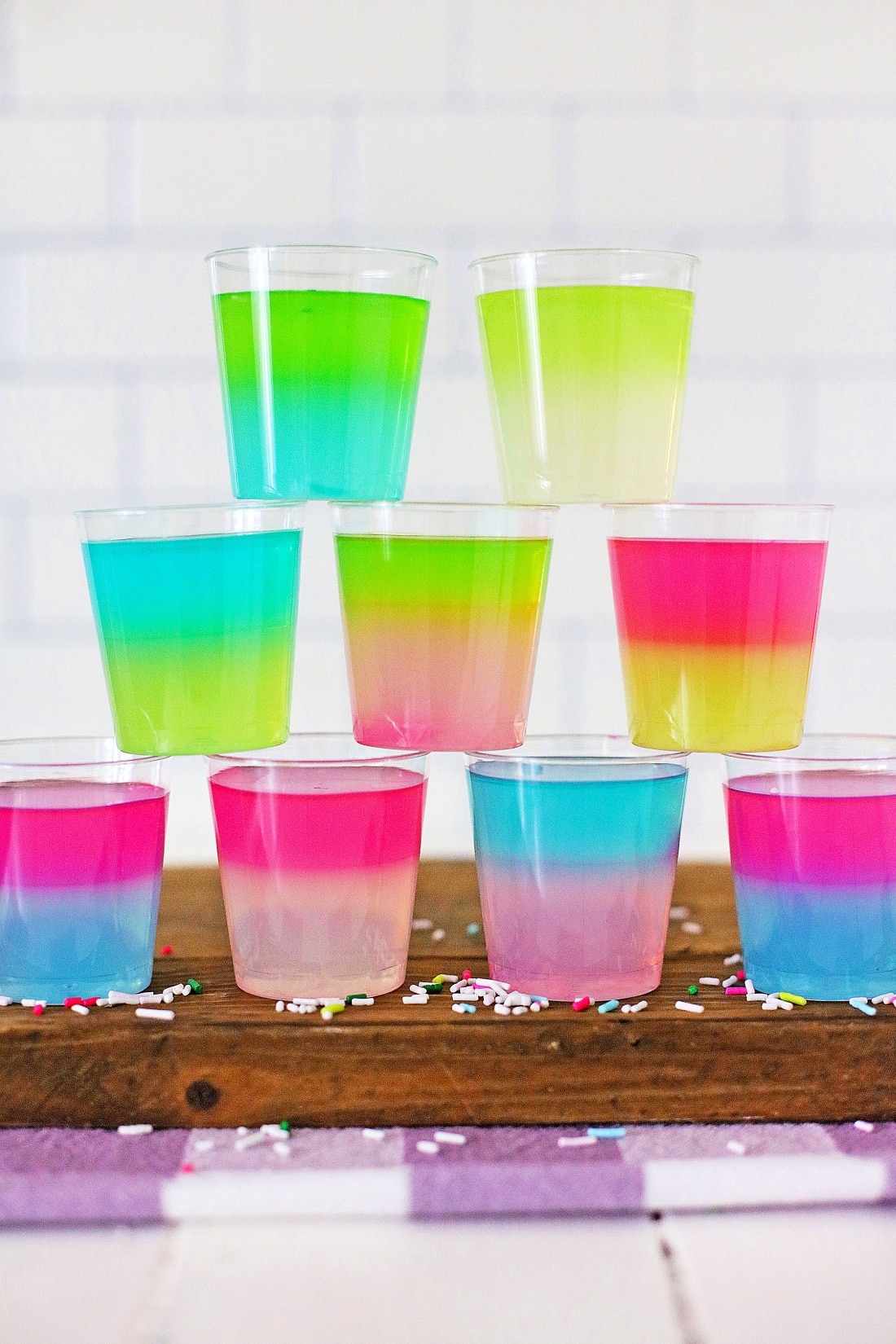 Tie Dye Jello Shots Recipe