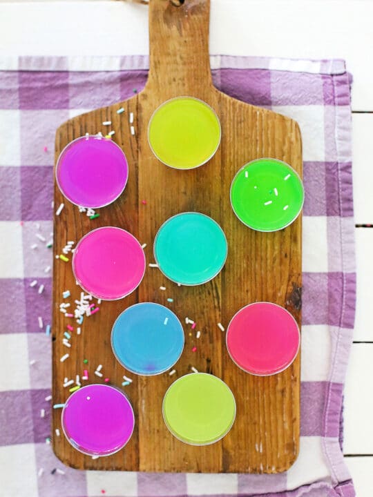 Tie Dye Jello Shots Recipe