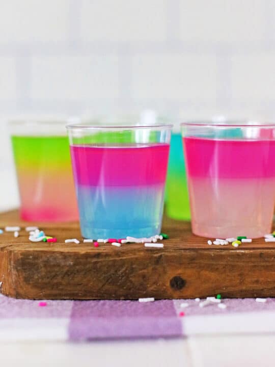 Tie Dye Jello Shots Recipe