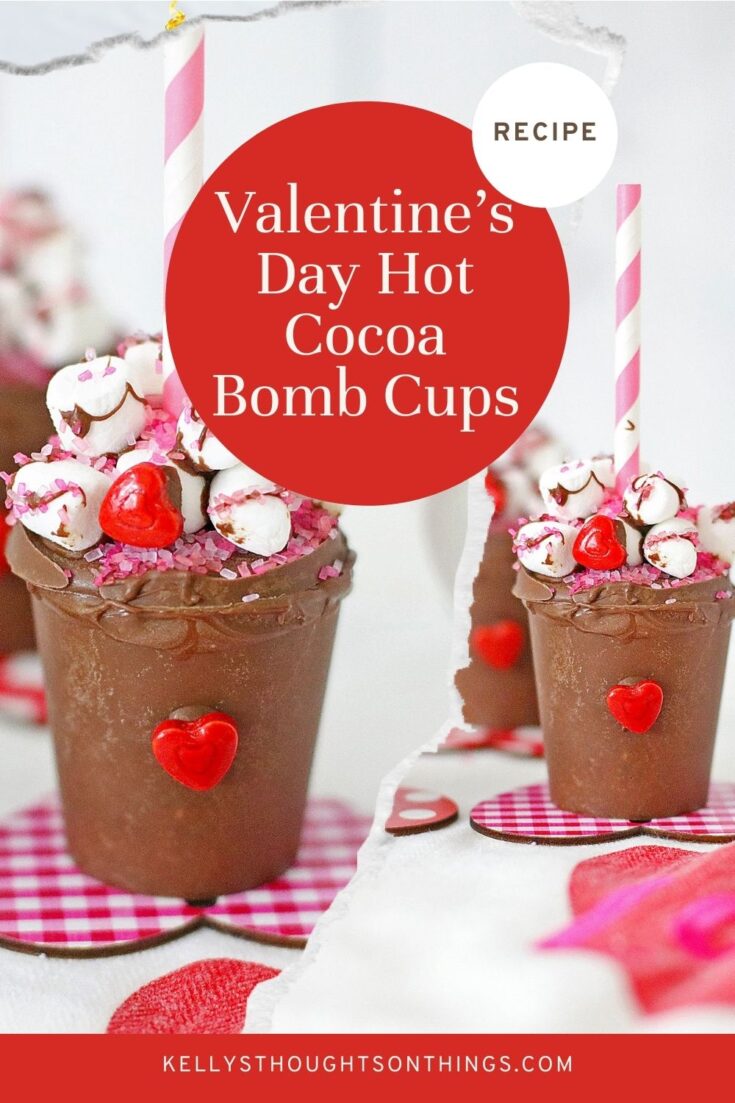 Valentine’s Day Hot Cocoa Bomb Cups