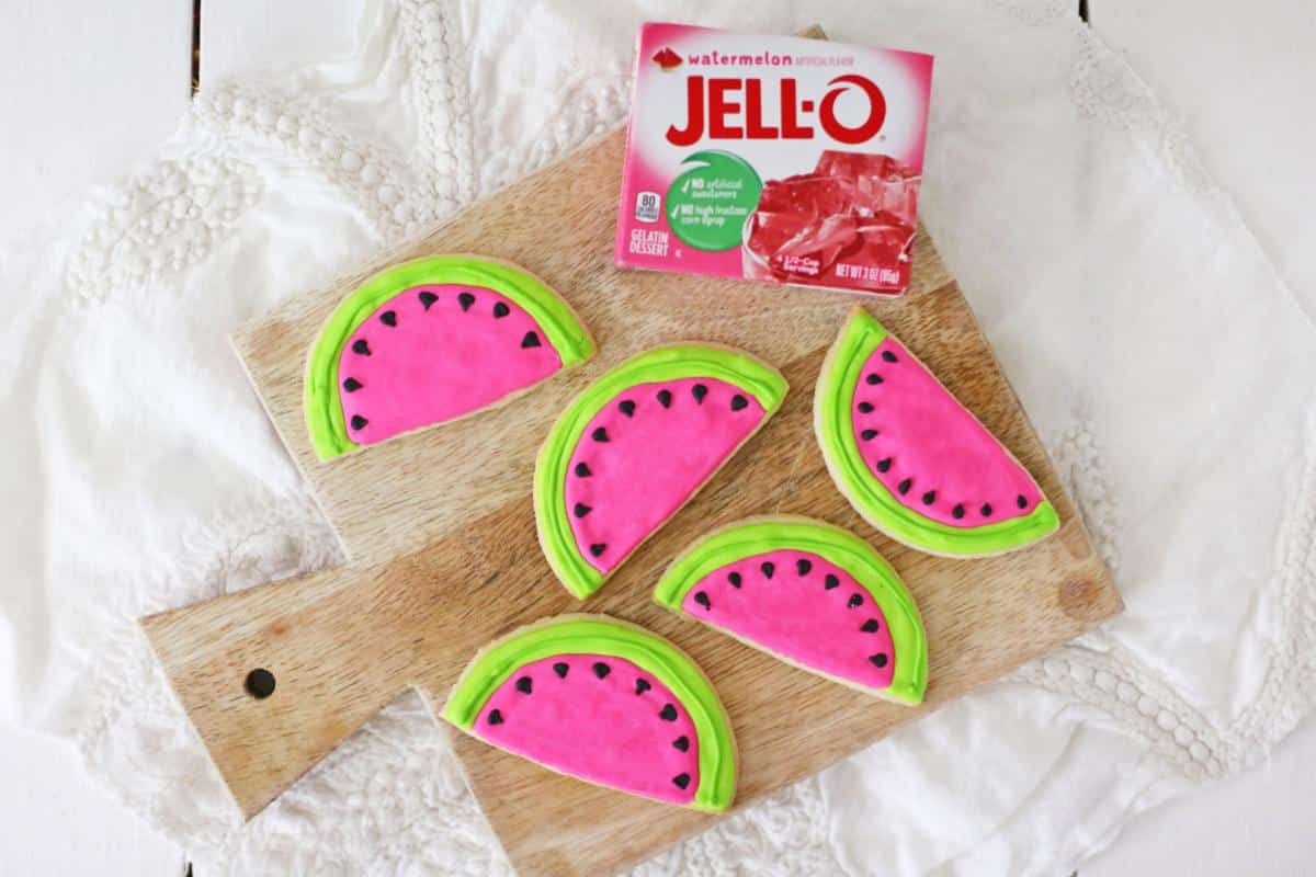 Watermelon Cookies