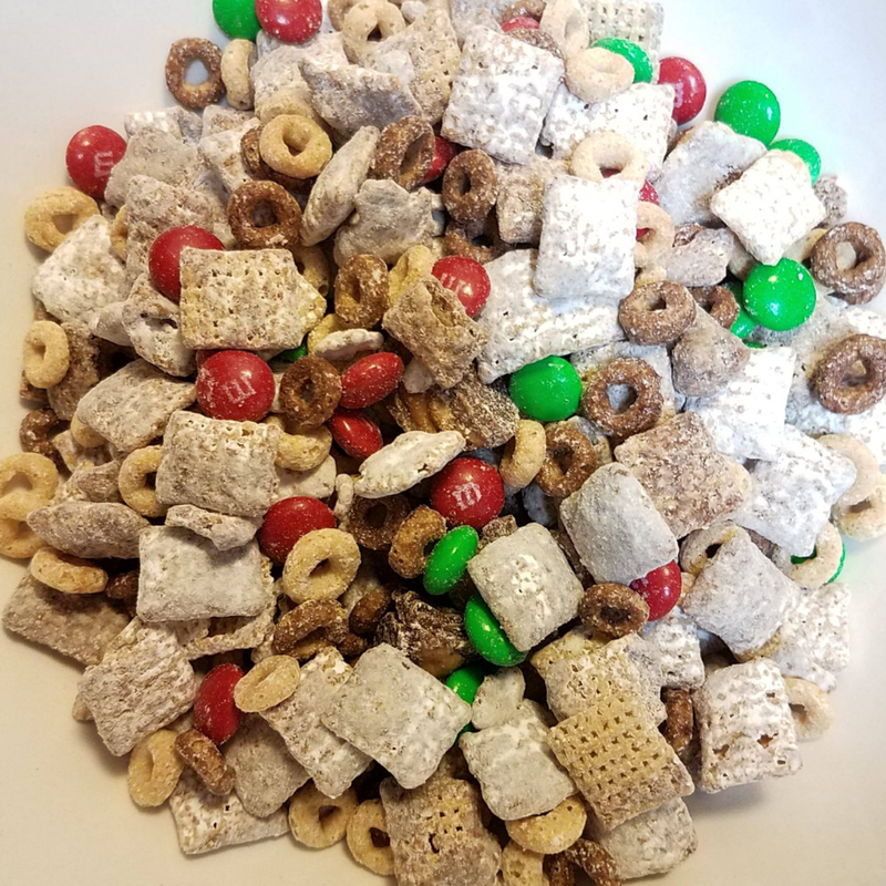 RECIPE: Peanut Butter Cheerios™ Chex™ Muddy Buddy™ Party Mix (Plus Coupon)