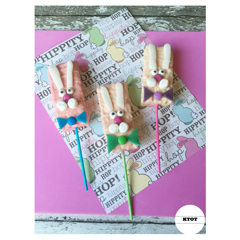 Bunny Rice Krispie Pops Recipe