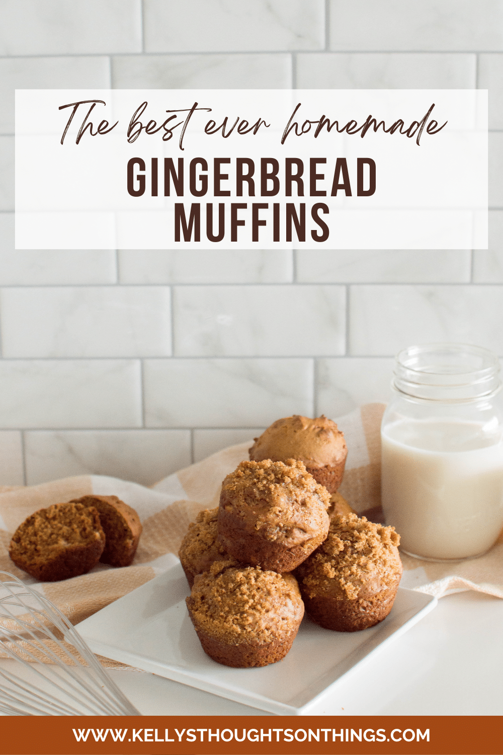 Fragrant, moist, and full of delicious flavor, these homemade gingerbread muffins are the epitome of the holiday season. Enjoy them warm for a delicious breakfast