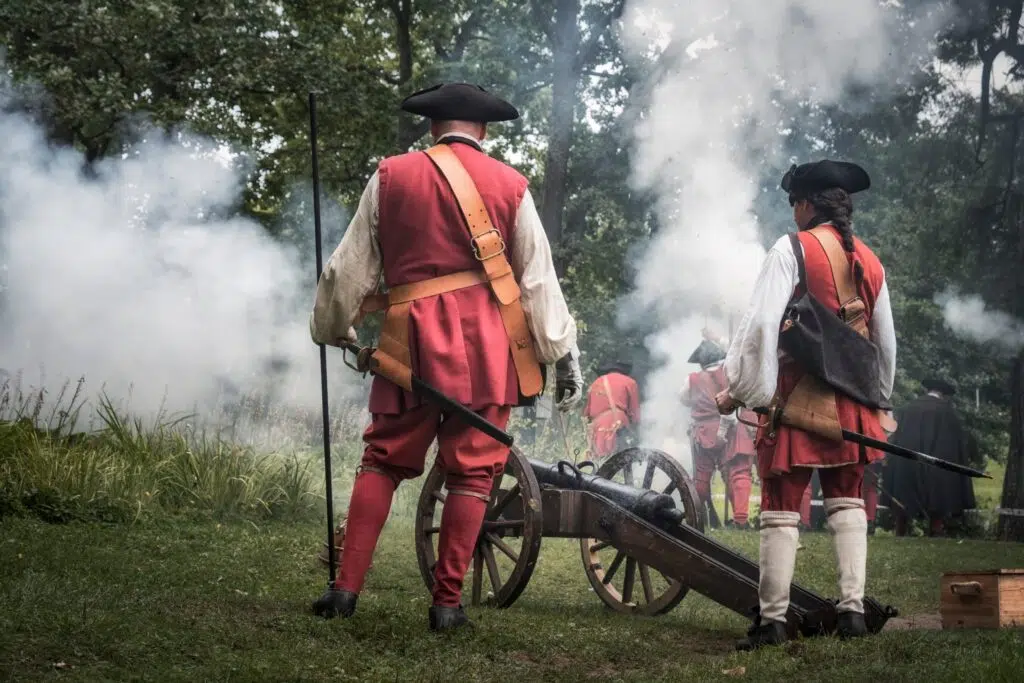 colonial soldiers