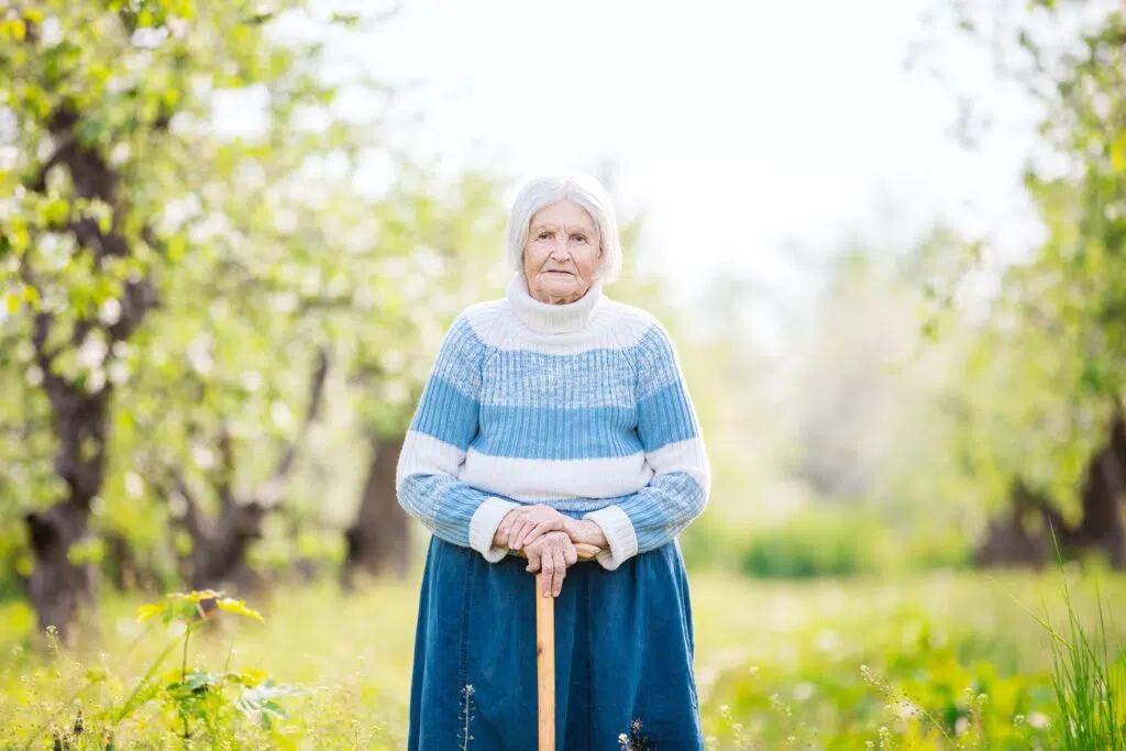 Grandma happy