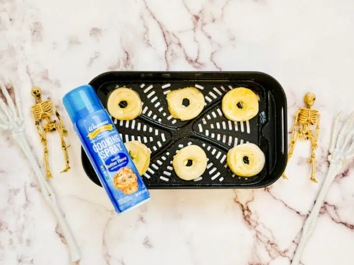 Air Fryer Halloween Donuts