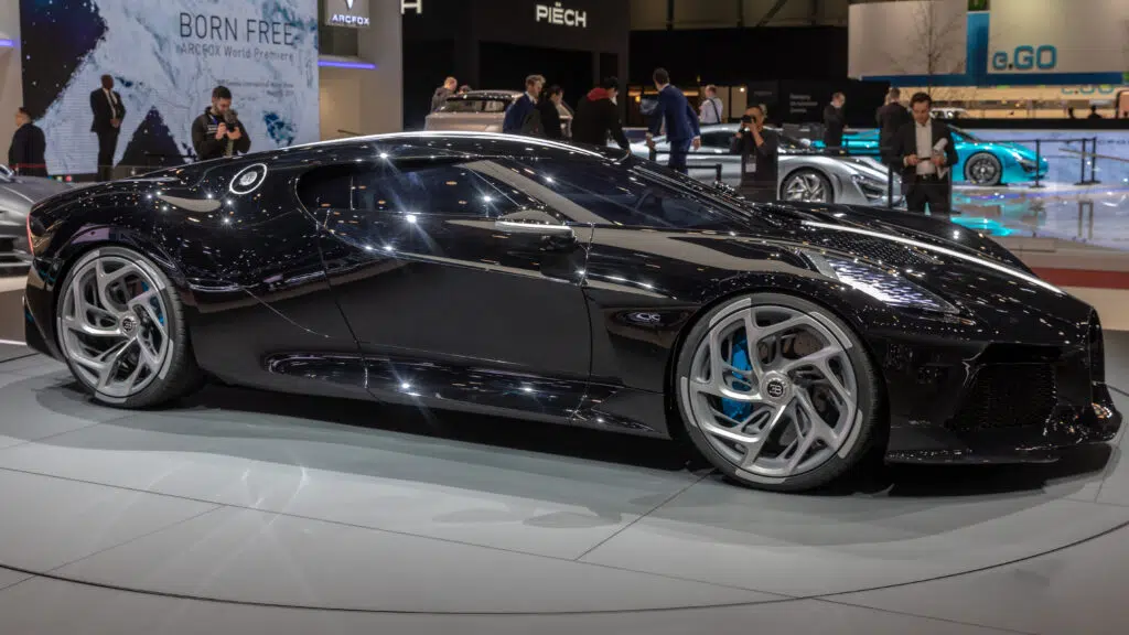 4. Bugatti La Voiture Noire $16 Million+