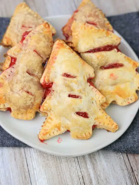 Christmas Tree Cherry Hand Pies Recipe