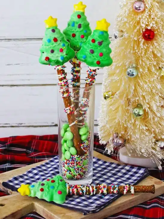 Christmas Tree Pretzels Recipe