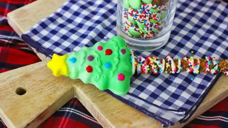 Tree Pretzels 