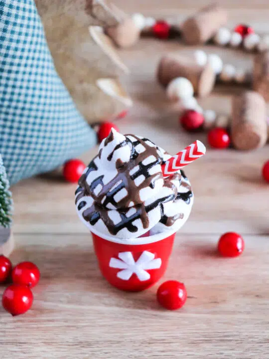 Coffee Cup Ornament Craft