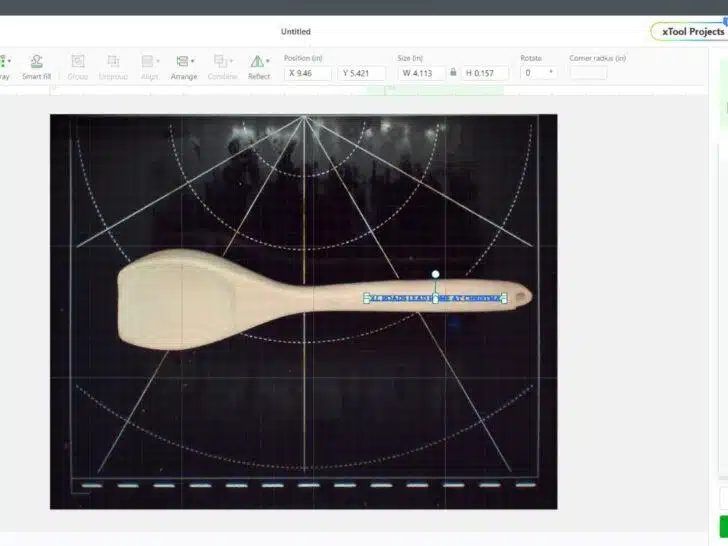 Crafting the "All Roads Lead Home At Christmas" Spoon with Xtool M1