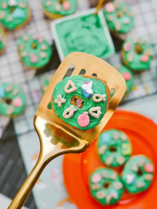 Fun and Easy St. Patrick’s Day Air Fryer Lucky Charms Donuts