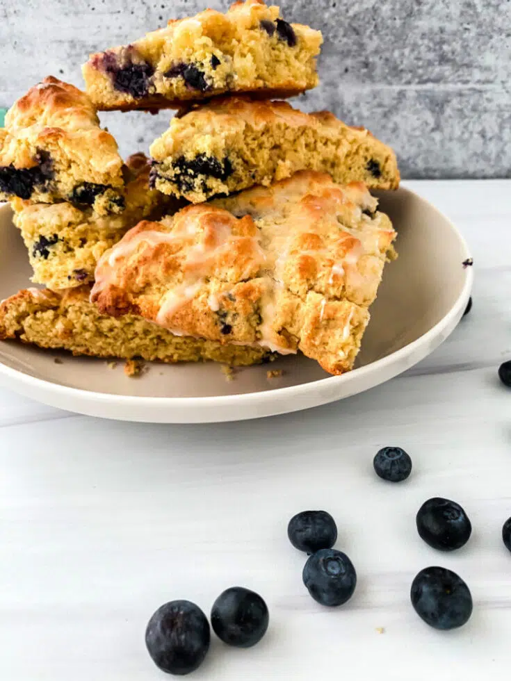 Gluten-Free Lemon Blueberry Scones