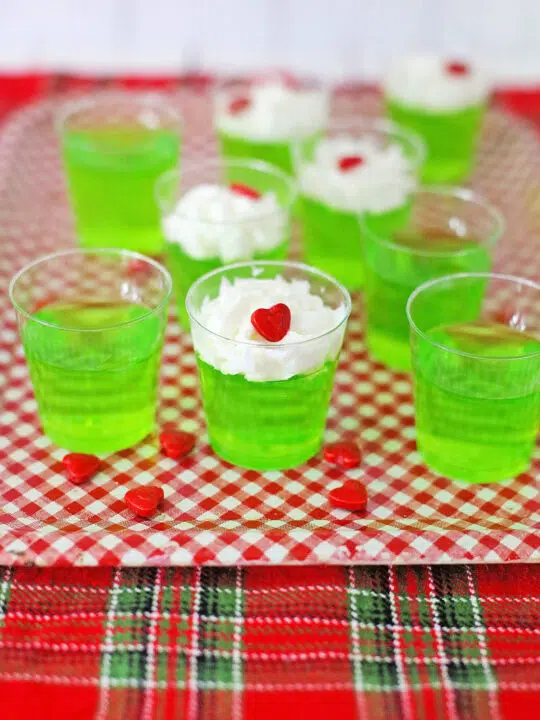 Grinch Jello Shots