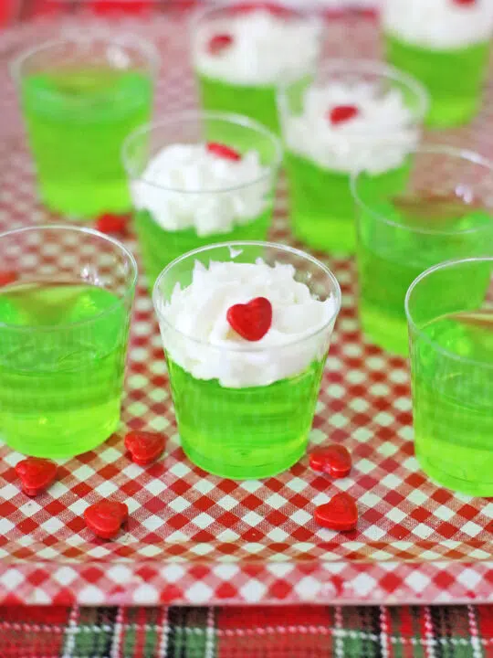 Grinch Jello Shots