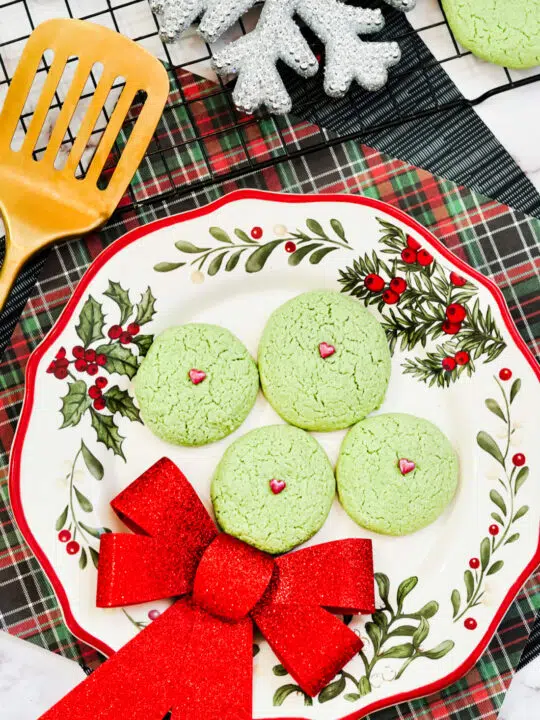 Grinch Sugar Cookies