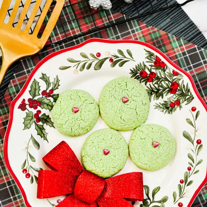 Grinch Sugar Cookies