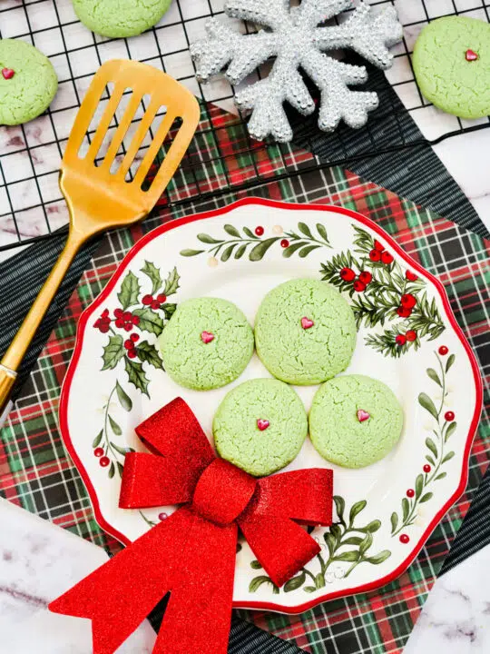 Grinch Sugar Cookies