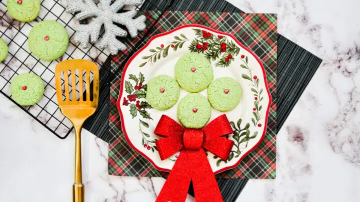 Grinch Sugar Cookies