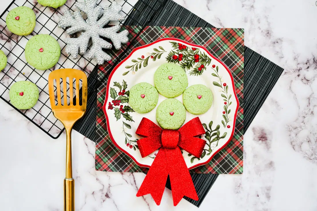 Grinch Sugar Cookies