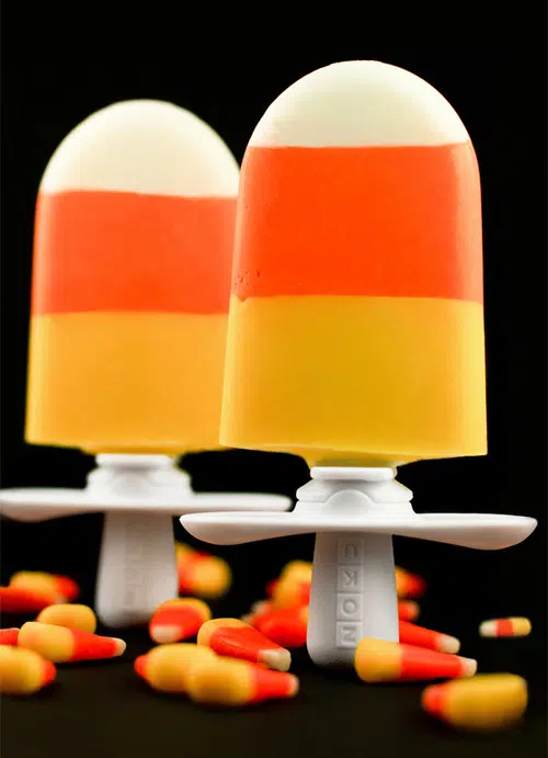 CANDY CORN POPS – HAPPY HALLOWEEN!