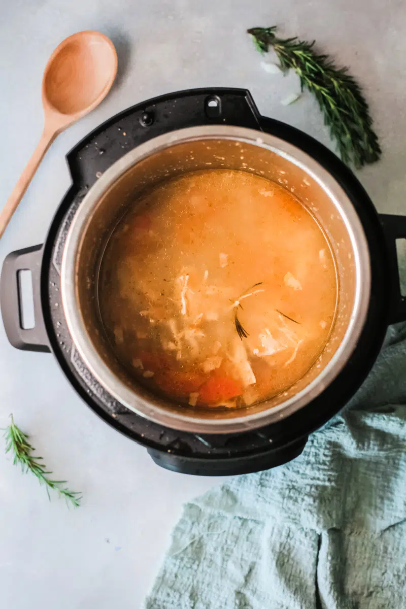 Instant Pot Chicken Gnocchi Soup