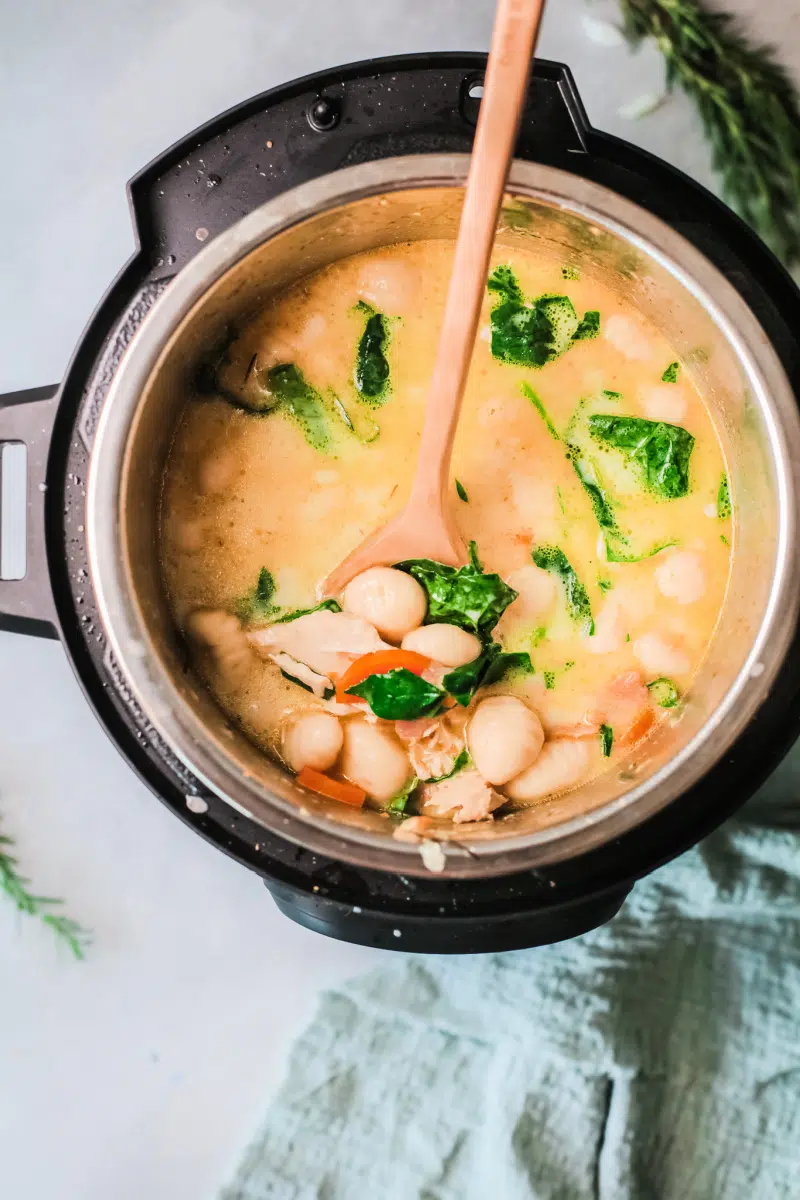 Instant Pot Chicken Gnocchi Soup