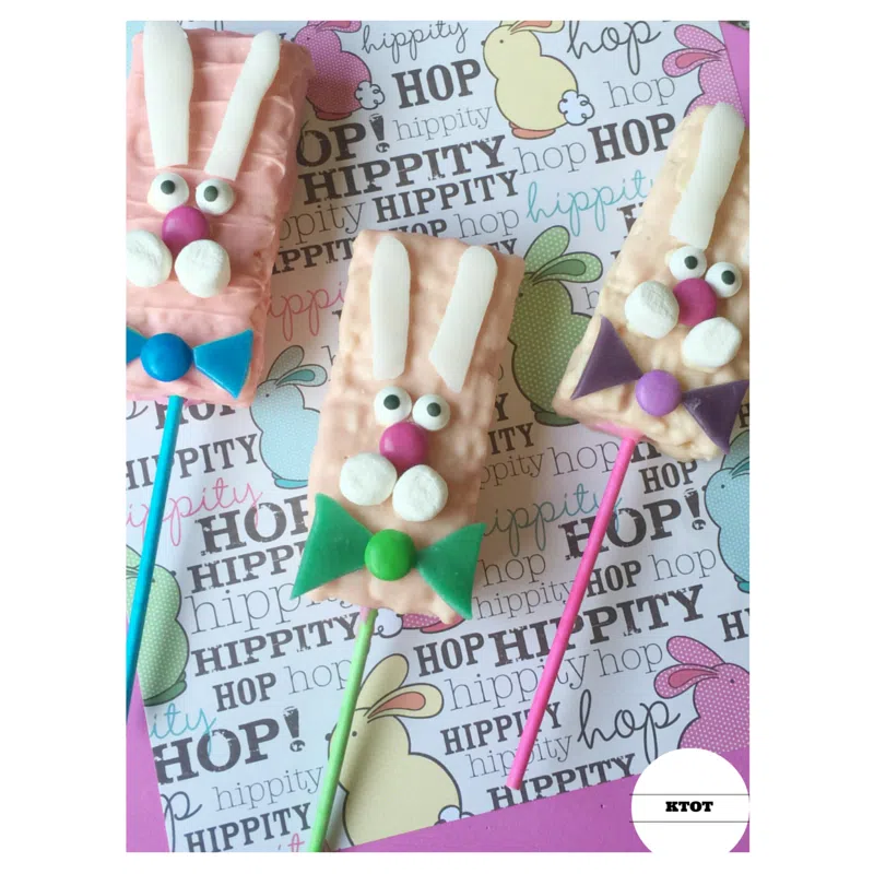 Bunny Rice Krispie Pops Recipe