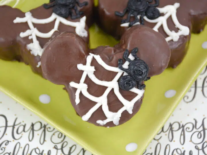 MICKEY SPIDER BROWNIES