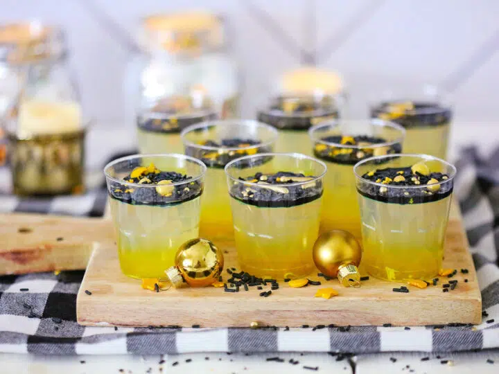 New Year’s Eve Champagne Jello Shots Recipe