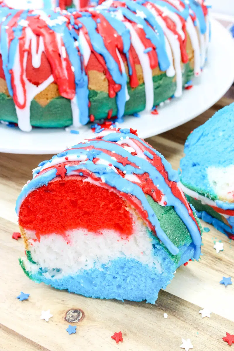 Patriotic Bundt Cake