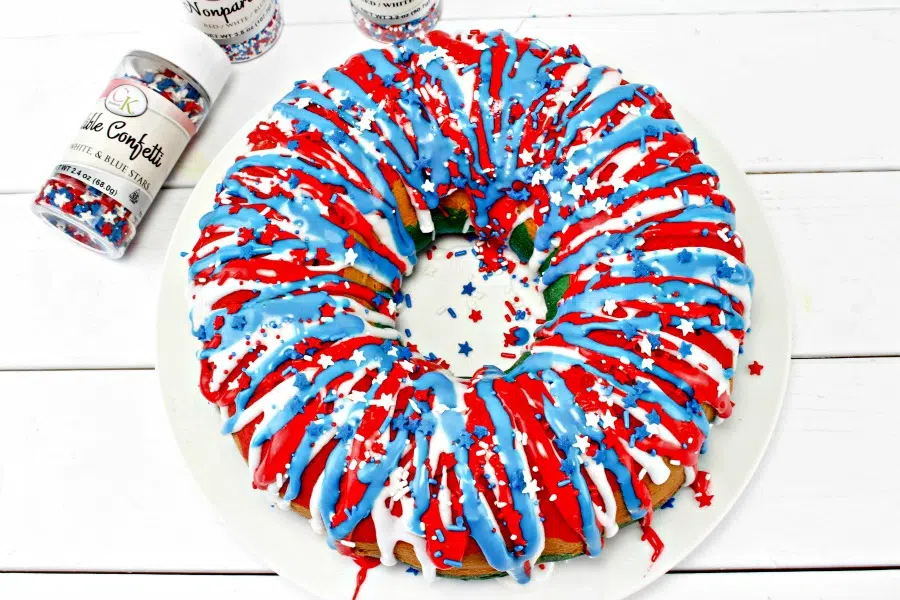 Patriotic Bundt Cake Recipe