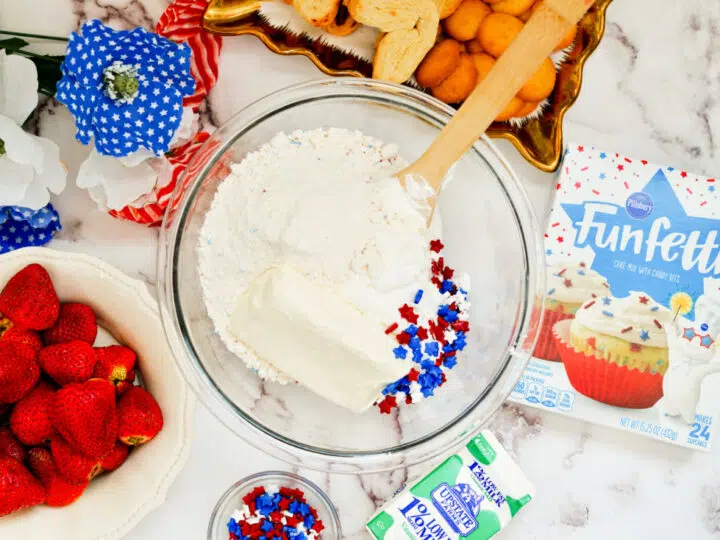 Patriotic Dunkaroo Dip