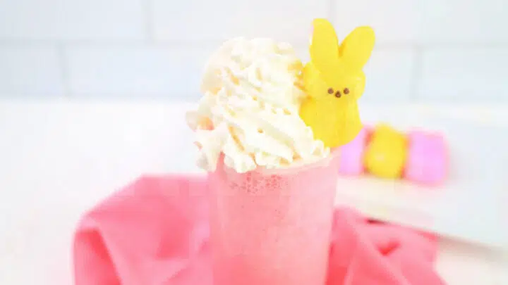 Peeps Strawberry Shake