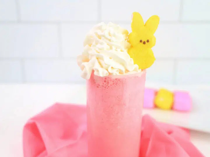 Peeps Strawberry Shake