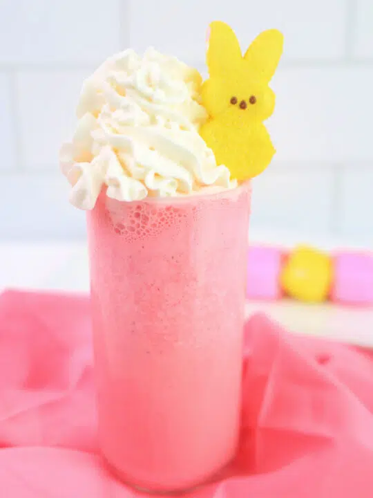 Peeps Strawberry Shake