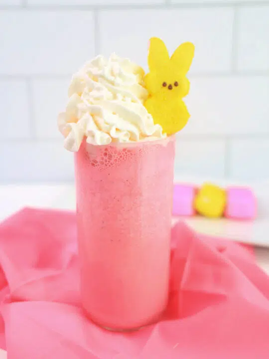 Peeps Strawberry Shake