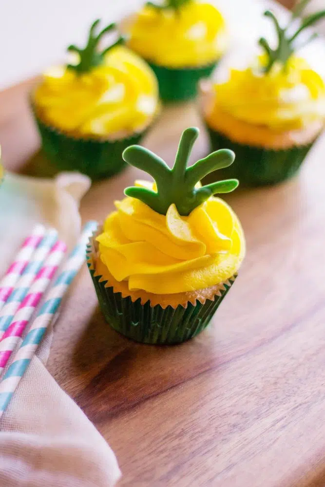 Pina Colada Cupcake