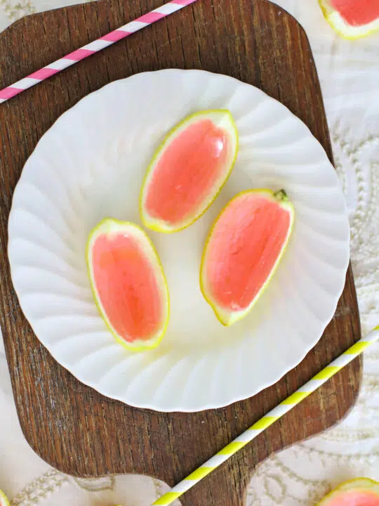 PINK LEMONADE JELLO SHOTS