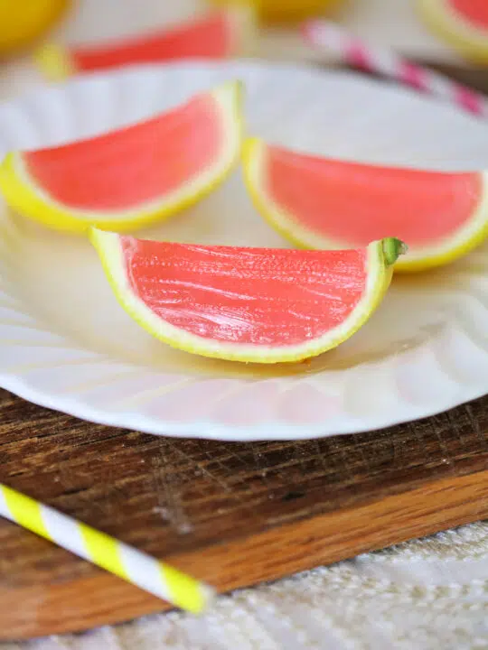 PINK LEMONADE JELLO SHOTS