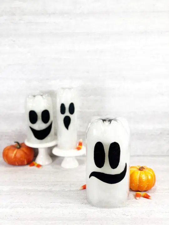 Recycled Bottle Ghost Craft