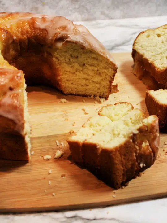 Sliced Pound Cake