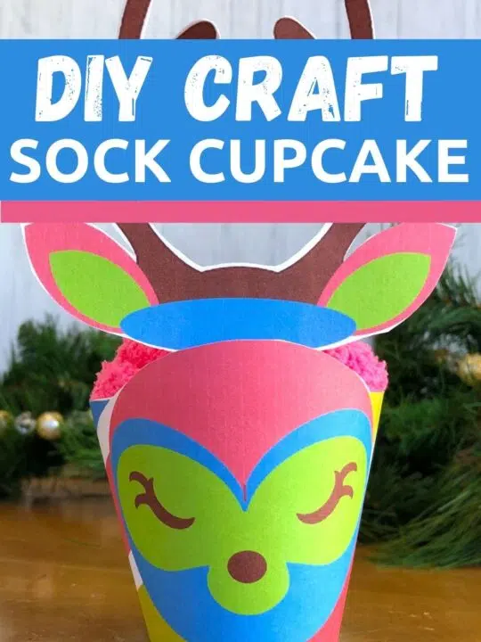 Sock Cupcake DIY Craft