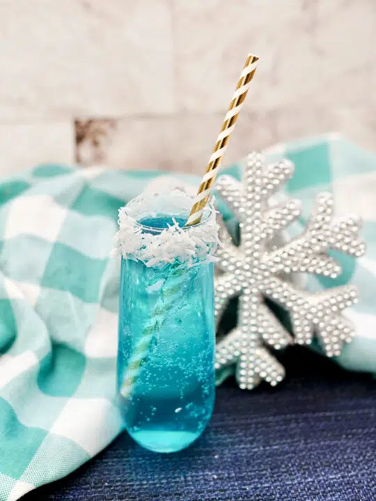 Sparkling Jack Frost Cocktail