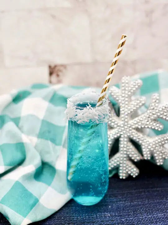 Sparkling Jack Frost Cocktail