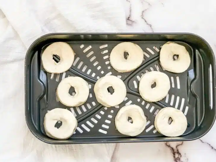 St. Patrick’s Day Air Fryer Lucky Charms Donuts