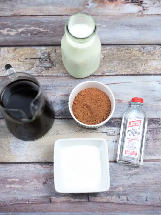 Starbucks Copycat Peppermint Mocha Recipe Ingredients 