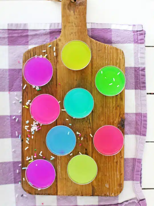 Tie Dye Jello Shots Recipe